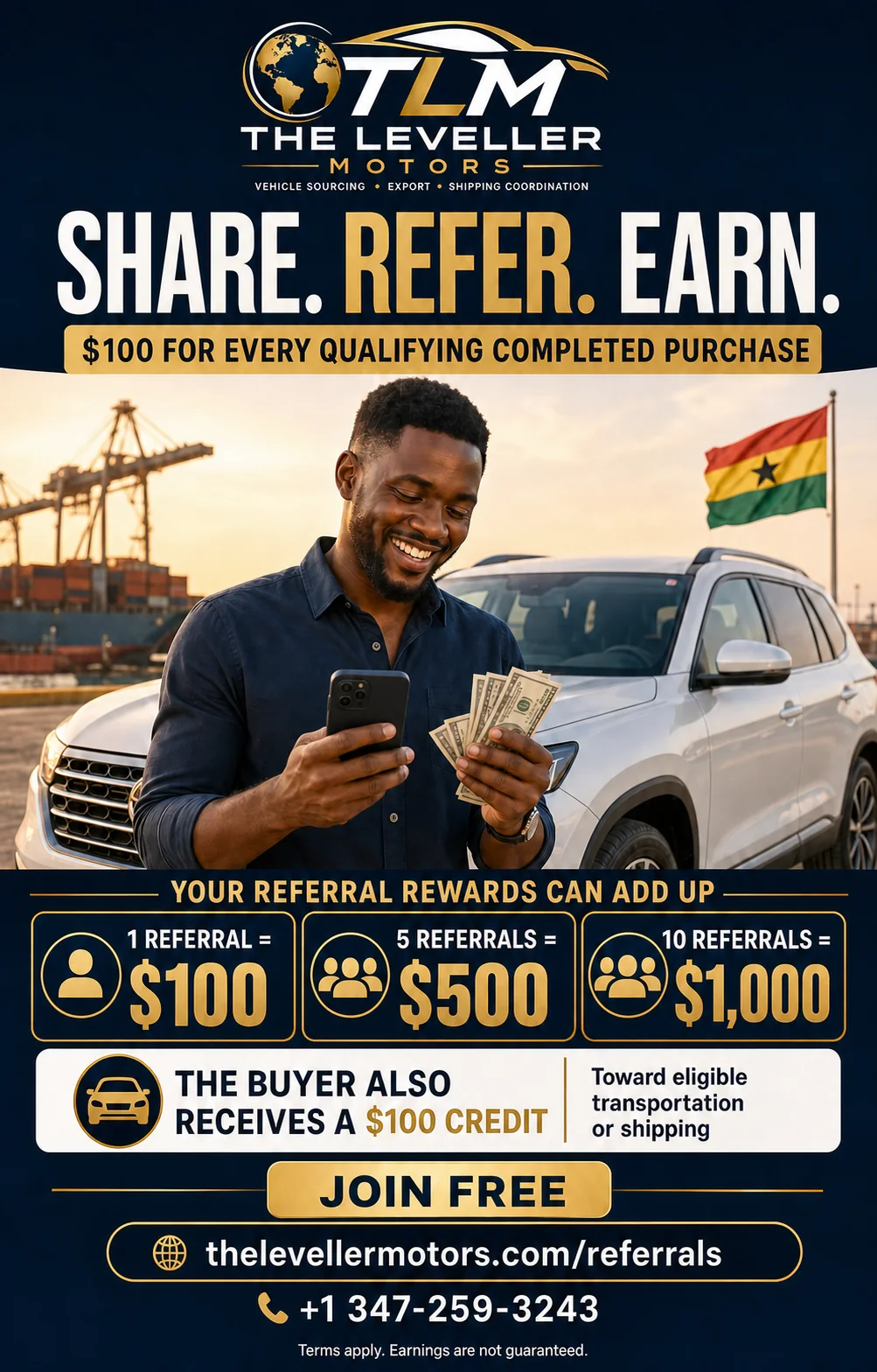 Share Refer Earn — referral rewards can add up
