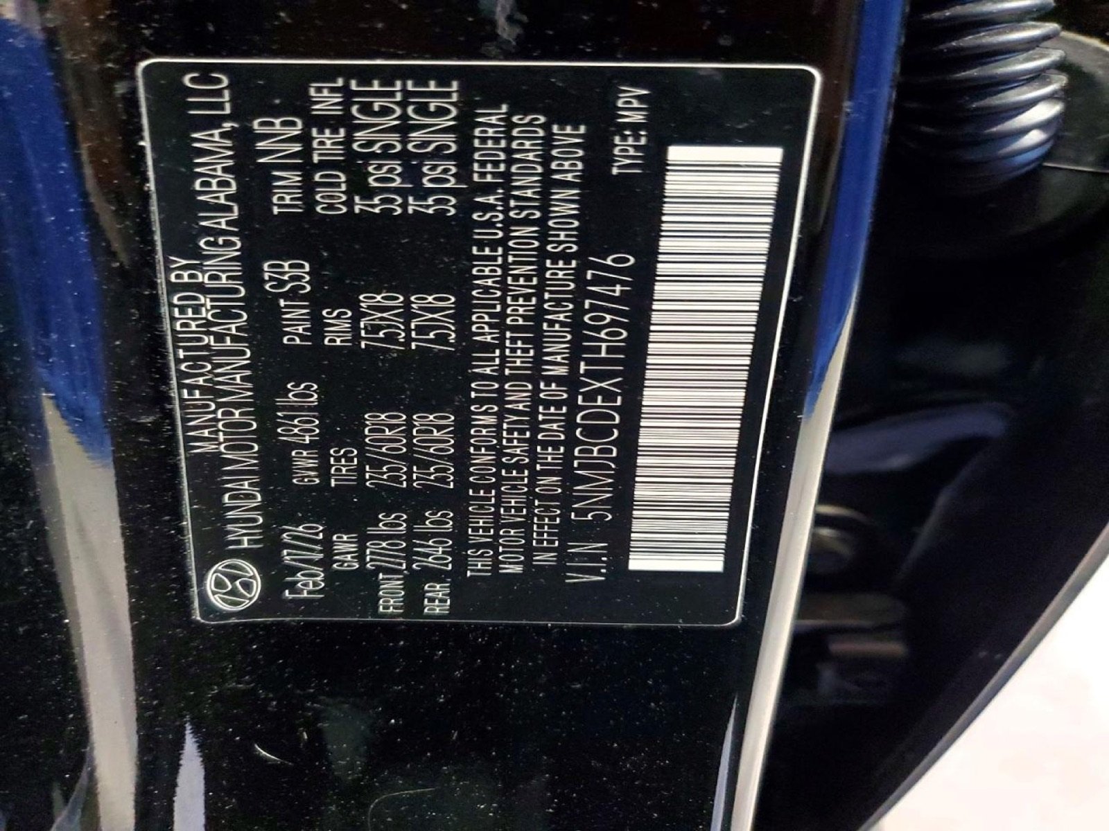 Additional photograph of 2026 Hyundai Tucson SEL
